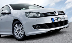 540 Volkswagen Golf BlueMotion Vehicles Become UK Rental Cars