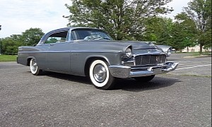 '56 New Yorker Survived From When HEMIs Were the Norm, Has the Coolest Treat in the Trunk