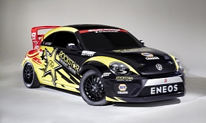560 HP Volkswagen Beetle Revealed for 2014 Rallycross