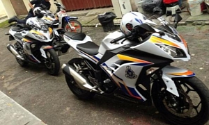 560 Kawasaki Ninja 250R Malaysian Police Bikes on Parade