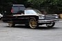572ci Big Block '75 Chevy Caprice Wears Proud Root Beer Shade and Gold 26s