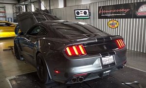 575 HP Hennesey 2016 Mustang Shelby GT350 Brings the Mother of Loud Dyno Runs