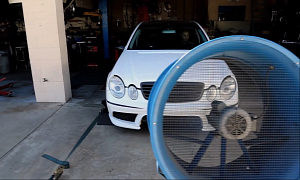578 RWHP E 55 AMG by Weistec Wants to Set Fire to a Dyno