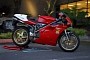 5K-Mile 1998 Ducati 916 SPS Stands on Magnesium Wheels and High-Grade Pirelli Tires