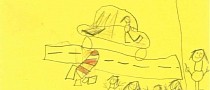 6-Year-Olds’ Accident Sketches Help Police Find Rogue Driver