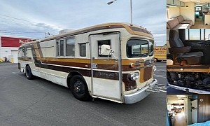 60-Year-Old GMC City Bus Has New Life as a DIY RV Camper, Is Cheaper Than a New One