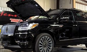 600 HP Lincoln Navigator Is an Elephant On the Dyno, Sounds Like It