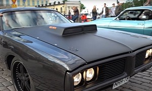 605 Hemi (9.9-Liter) 1973 Dodge Charger Spotted in Finland