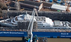 $610 Million Solaris Yacht Is Nearing Completion, Will Be World’s Most Powerful