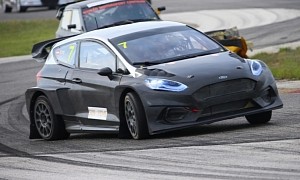 612 HP Electric Ford Fiesta Takes First Ever EV Rallycross Win