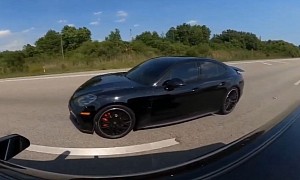 620 WHP Cadillac CTS-V Fights Stock Porsche Panamera Turbo S, Learns Hard Lesson