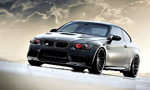 625 HP BMW M3 Gets Frozen Black Finish and Strasse Forged Wheels