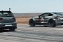 625 HP RTR Mustang Drag Races Golf GTI TCR, Humiliation Ensues