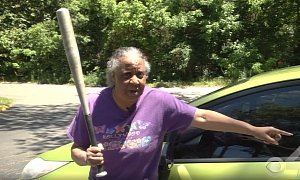 65-Year-Old Florida Woman Whacks Car Thief With Baseball Bat: “Pi-yah!”