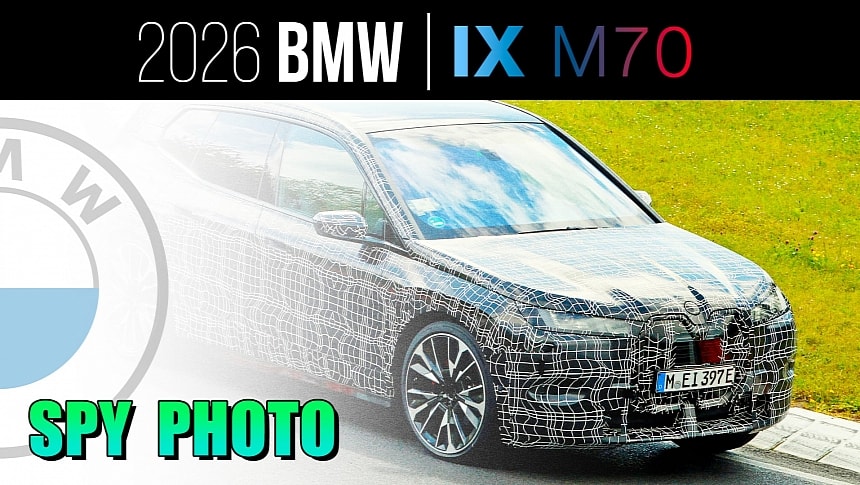 2026 BMW iX M70 prototype