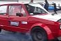 650 HP Mk1 Volkswagen Golf Does Amazing 9s 1/4-Mile Run, Sets FWD UK Record