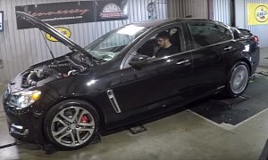 650 HP Supercharged Chevrolet SS by Hennessey Hits the Dyno with a Bang