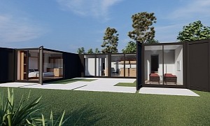 $65K Shipping Container Villa Will Change Your Mind About These Mobile Homes