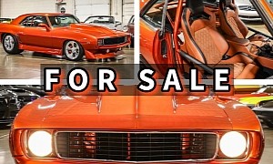 '69 Chevy Camaro Is a Pure Drag Racer With a Posh Interior, Will Cost You a Dodge Demon