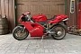 6K-Mile 1995 Ducati 916 Goes to Auction Wearing Carbon Fiber Jewelry