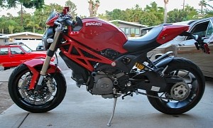 6K-Mile Ducati Monster 1100 Evo Swaps Stock Exhaust With Aftermarket Substitute