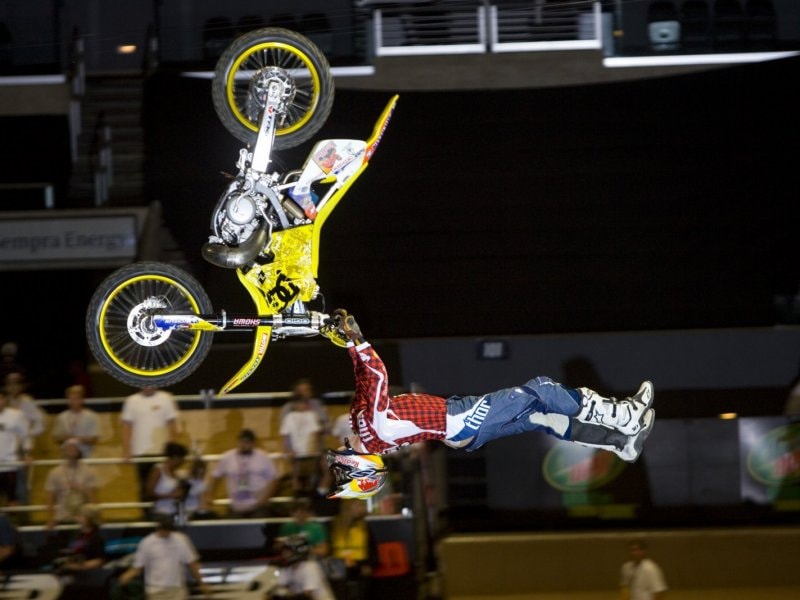 You're not Travis Pastrana, especially after the winter break