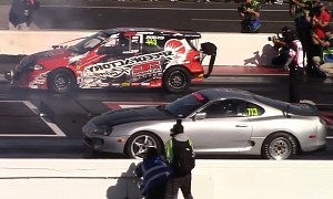7-Second Honda Civics Attack the Houston Raceway in Texas, It's a Bare-Knuckle Fight
