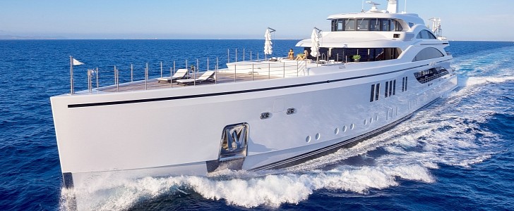 11.11, built by Benetti for Nick Candy, has been listed for sale for the first time