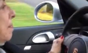 70-Year-Old Mother Driving Her Son’s Manual Porsche 911 Is Cool Comedy