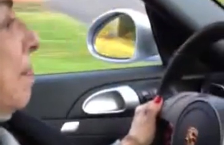 70-Year-Old Mother Driving Her Son’s Manual Porsche 911 Is Cool Comedy