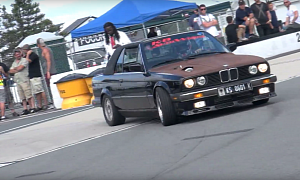 700 HP BMW E30 Destroys McLaren MP4-12C and Other Tuned Cars on the Drag Strip <span>· Video</span>