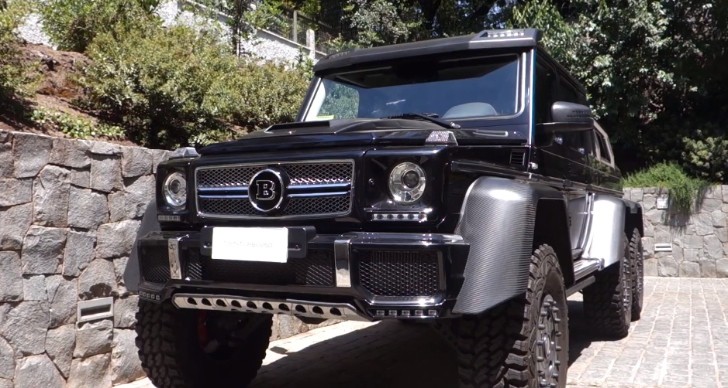 700 HP Brabus G63 AMG 6x6 Sounds Absolutely Diabolical