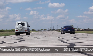 700 hp G 63 AMG vs Nissan GT-R is Closer Than You Think