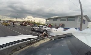 700+ HP Turbo Mustang Gets Ass Whooped by Tesla Model S P85D