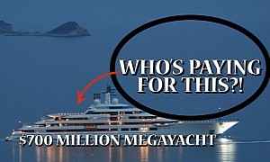 $700 Million Megayacht Scheherazade Is Undergoing Refit While Under Arrest