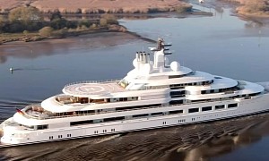 $700 Million Scheherazade Megayacht Has Refueled and Is Getting Ready to Flee Sanctions