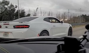 700-WHP Camaro SS Challenges Tuned Porsche 991.2 Turbo S, Instantly Regrets It