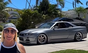 700HP GT-R Makes Friend's Mom Scream With Excitement
