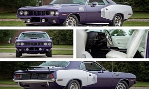 '71 Plymouth Barracuda Is Matching Magic With a 7.2L V8 Engine