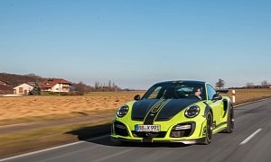 710 HP Techart GTstreet R Goes Like Stink, Looks Amazing in First Road Photos