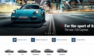 718 Replaces Boxster and Cayman on Porsche Official Websites