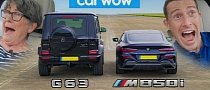 71YO Lady Drag Racing AMG G63 Against BMW M850i Is Adorable