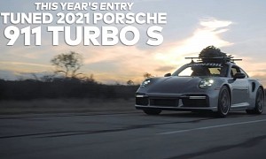 750-HP Porsche 911 Turbo S Becomes 2021's Fastest Christmas Tree Delivery Car
