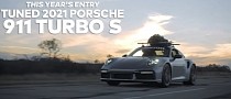 750-HP Porsche 911 Turbo S Becomes 2021's Fastest Christmas Tree Delivery Car