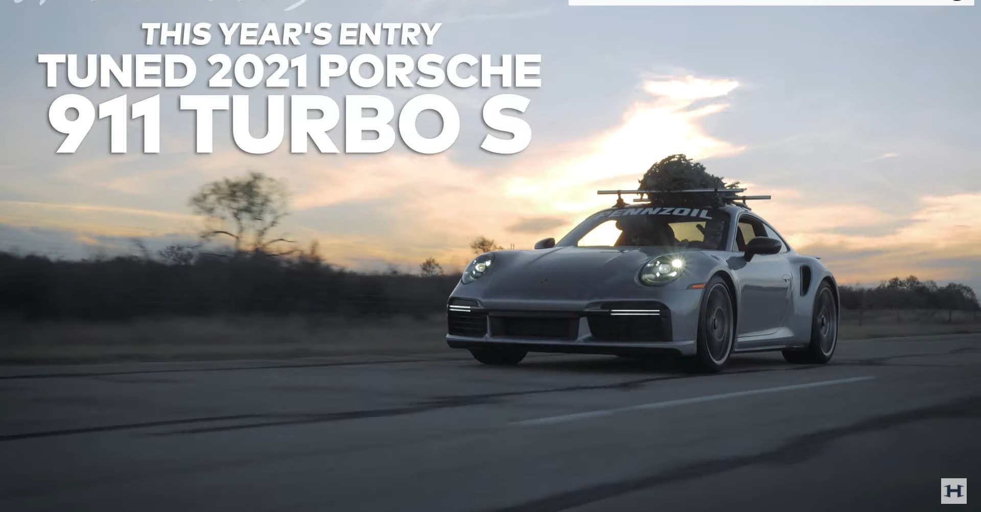 750-HP Porsche 911 Turbo S Becomes 2021's Fastest Christmas Tree Delivery  Car - autoevolution