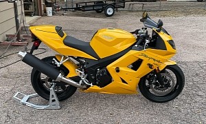 756-Mile 2005 Triumph Daytona 650 Looks Eager to Turn Heads and Carve Twisties