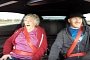 75YO Mom Rides in Her Son's 850 HP 2017 Camaro ZL1, Car Fishtails