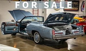'76 Cadillac Eldorado Convertible Has a Mafia-Friendly Trunk and a Great V8 Motor