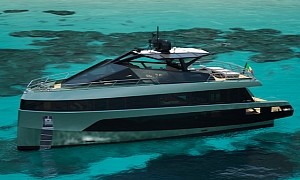 79-Foot Luxury Yacht wallywhy150 Boasts Spectacular Outdoor Spaces