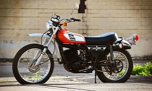 7K-Mile 1975 Yamaha DT250 Lets You View Off-Roading Through a Classic Two-Stroke Lens